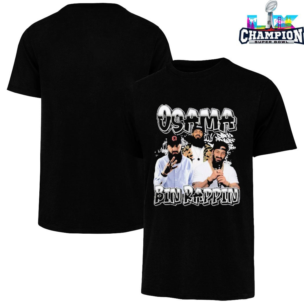 Osama Bin Laden Rappin T-shirts