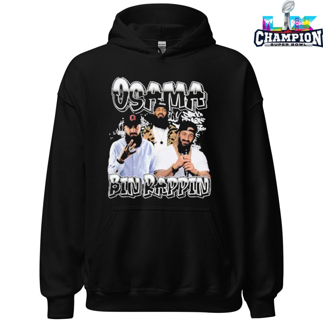Osama Bin Laden Rappin T-shirts