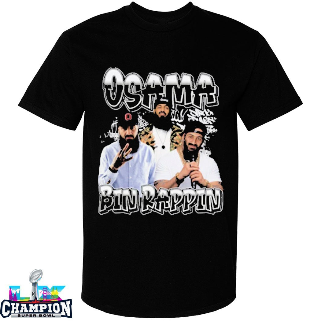 Osama Bin Laden Rappin T-shirts