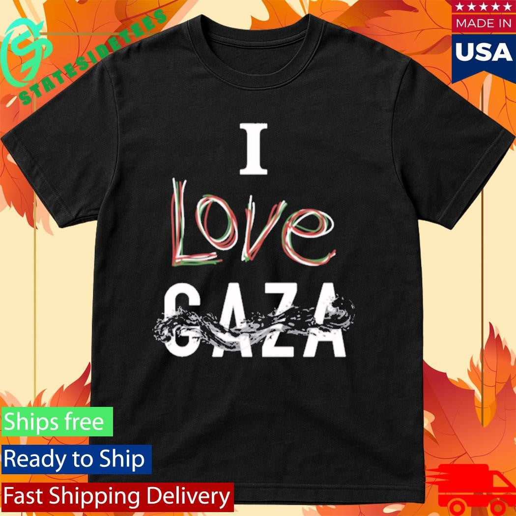 Palestinian Hustle I Love Gaza Shirt