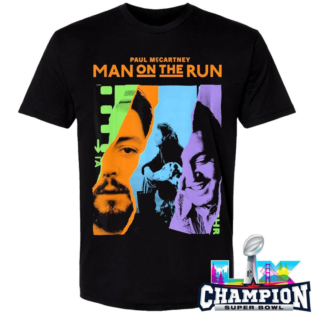 Paul Mccartney Man On The Run Filmstrip Shirt