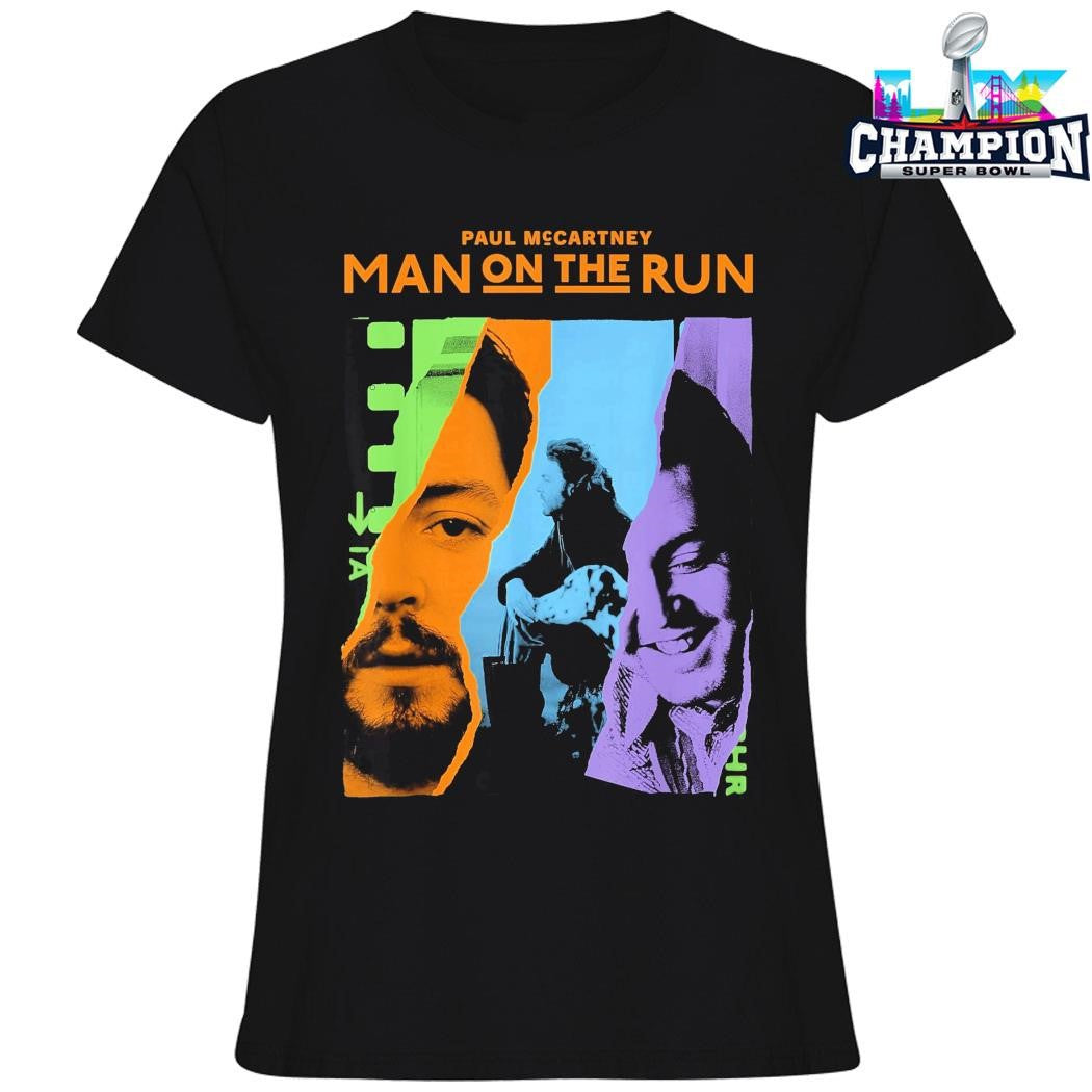Paul Mccartney Man On The Run Filmstrip Shirt