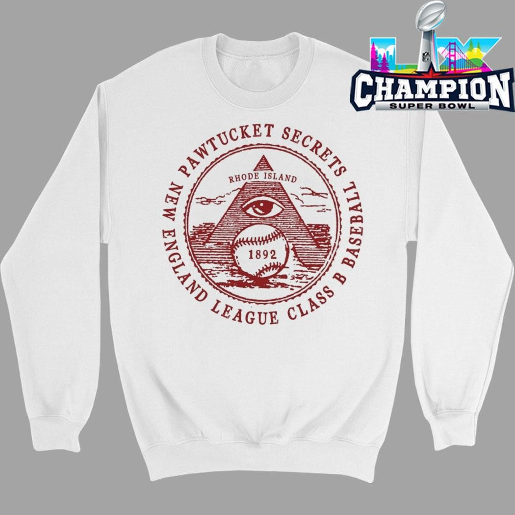 Pawtucket Secrets Rhode Island New England League Class B Baseball Shirt