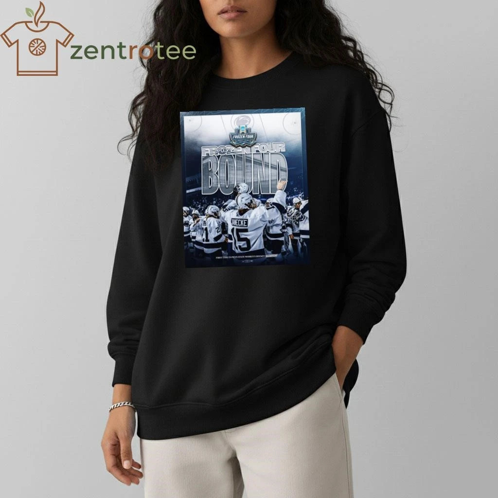 Penn State Nittany Lions NCAA Women’s Ice Hockey Frozen Four 2026 shirt
