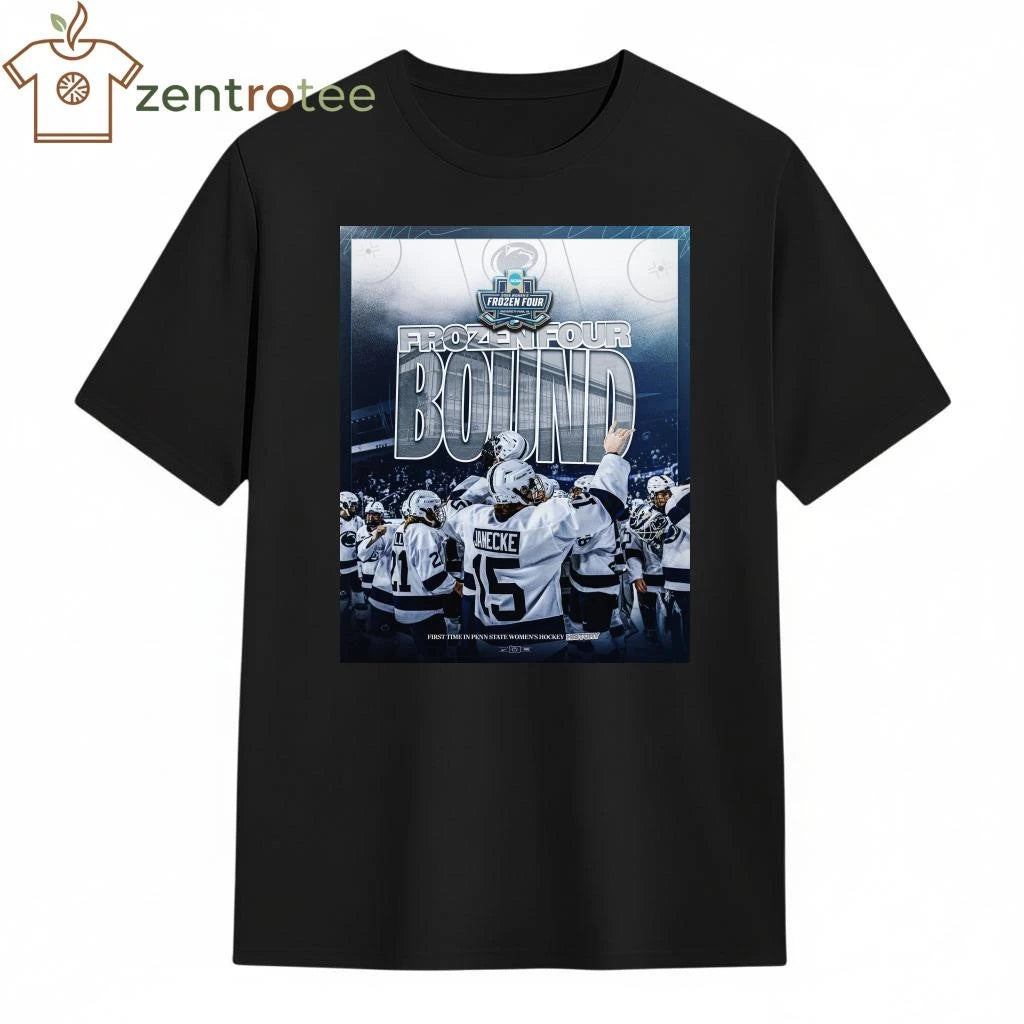 Penn State Nittany Lions NCAA Women’s Ice Hockey Frozen Four 2026 shirt