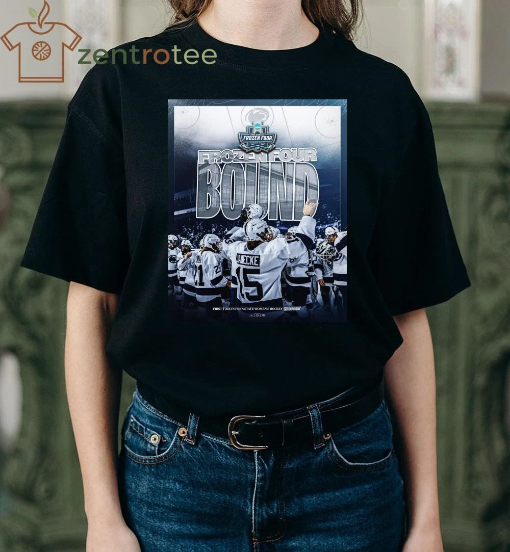 Penn State Nittany Lions NCAA Women’s Ice Hockey Frozen Four 2026 shirt