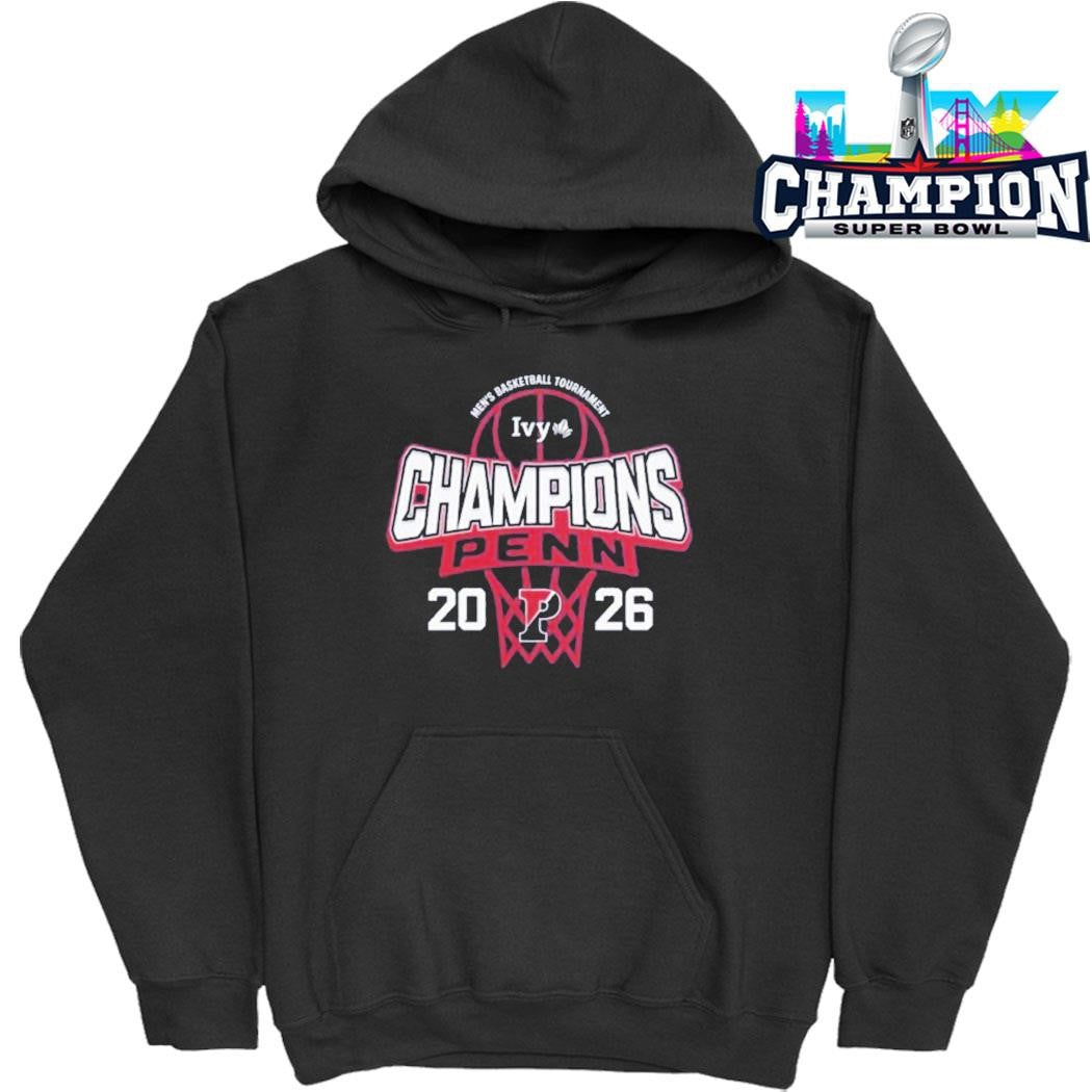 Pennsylvania Quakers Men’s Basketball Ivy League Tournament Champions Shirt
