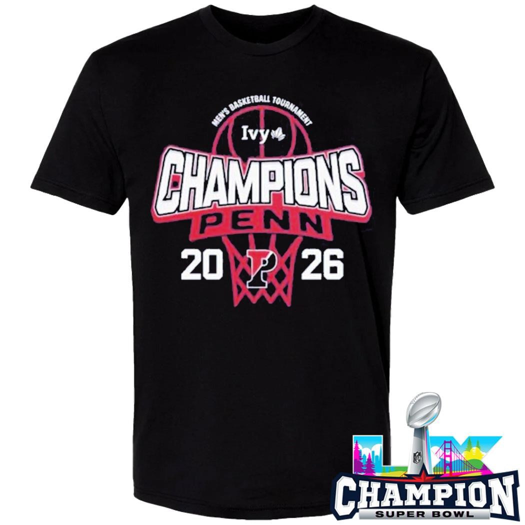 Pennsylvania Quakers Men’s Basketball Ivy League Tournament Champions Shirt