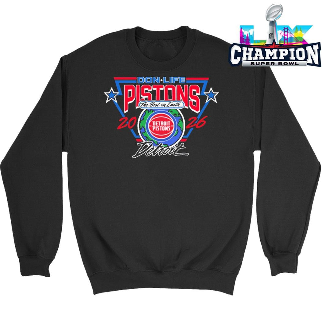 Pistons 313 Pistons X Don Life 313 Day Shirt