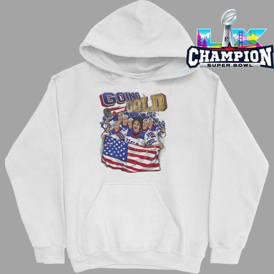 Planet Euphoria Usa Hockey Going Medal Olympic 2026 Shirt
