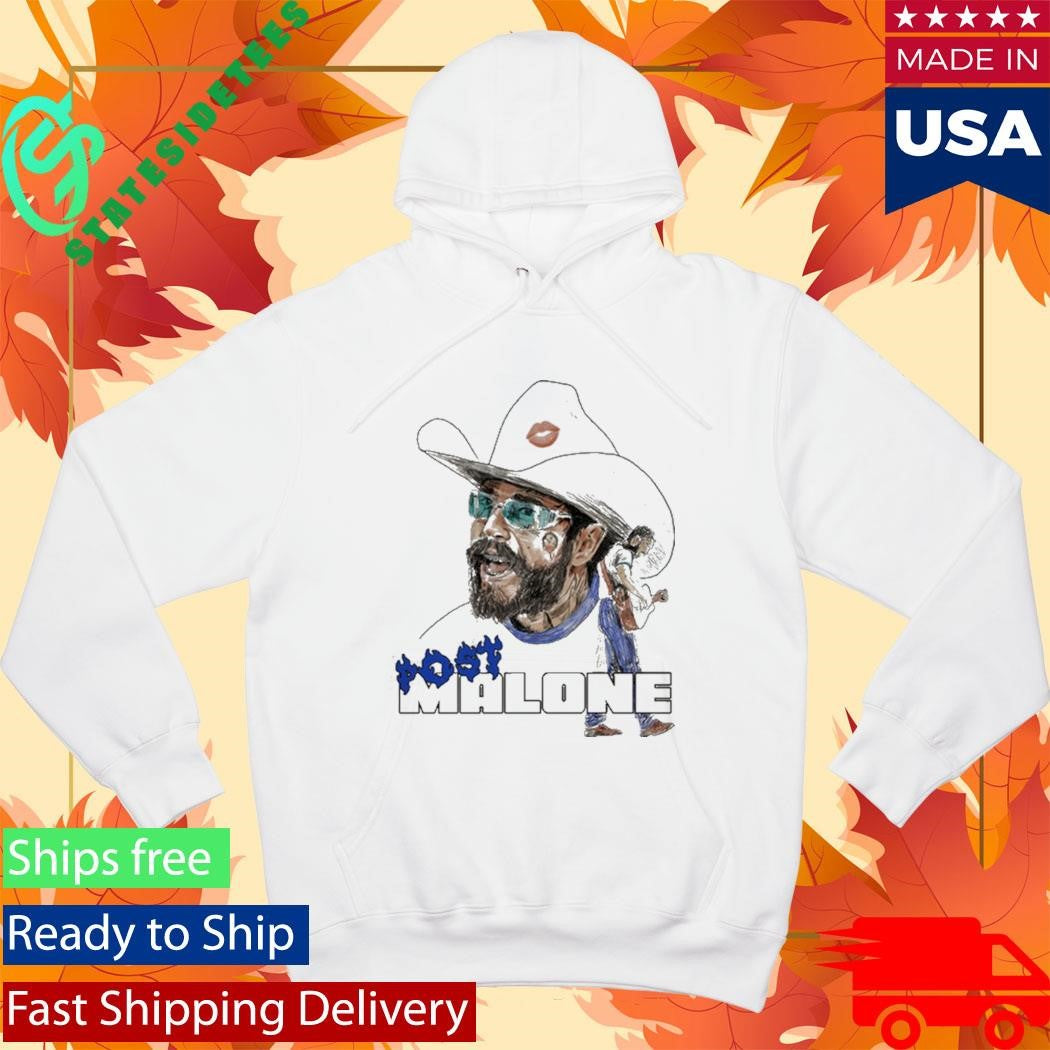 Post Malone Blue Flame Shirt