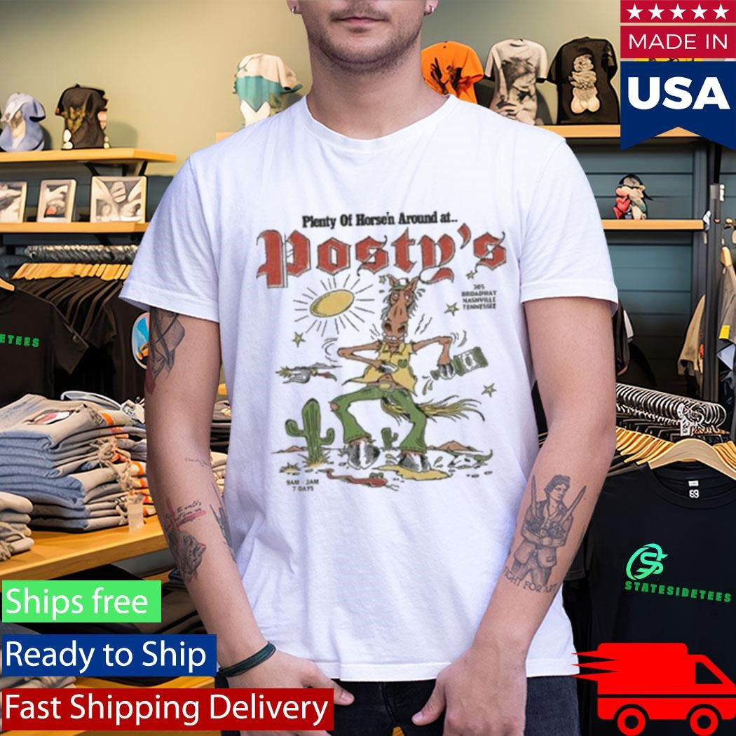 Post Malone Horse’n Around Posty’s Shirt