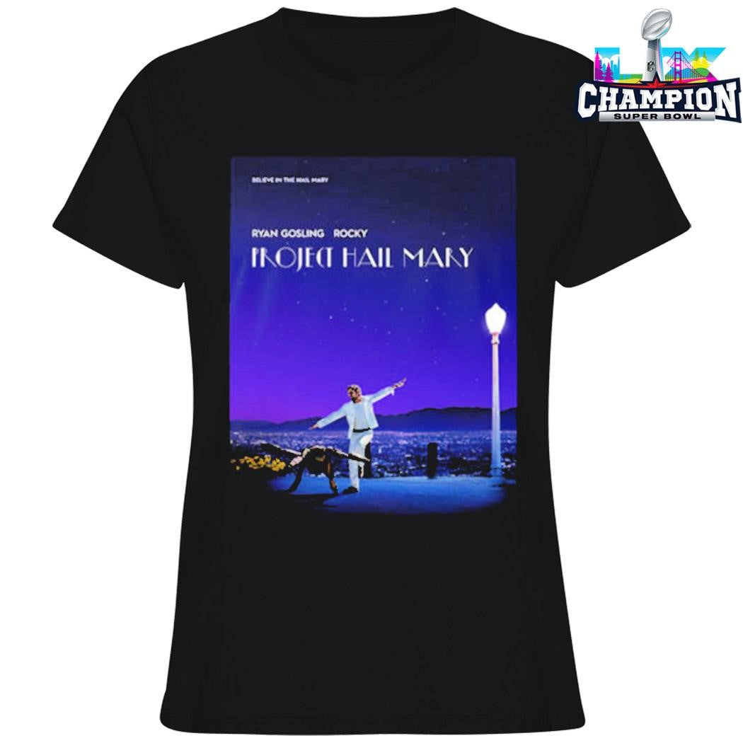 Project Hail Mary Inspired La La Land Ryan Gosling Rocky Shirt