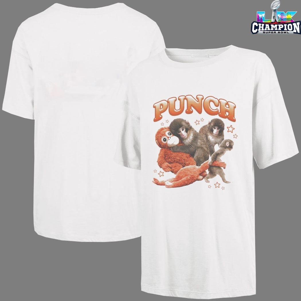 Punch The Monkey Stars T-shirts