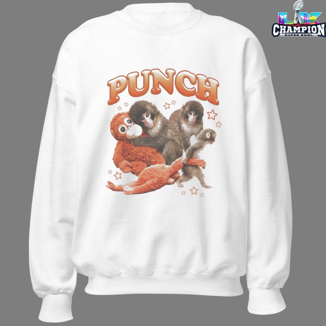 Punch The Monkey Stars T-shirts