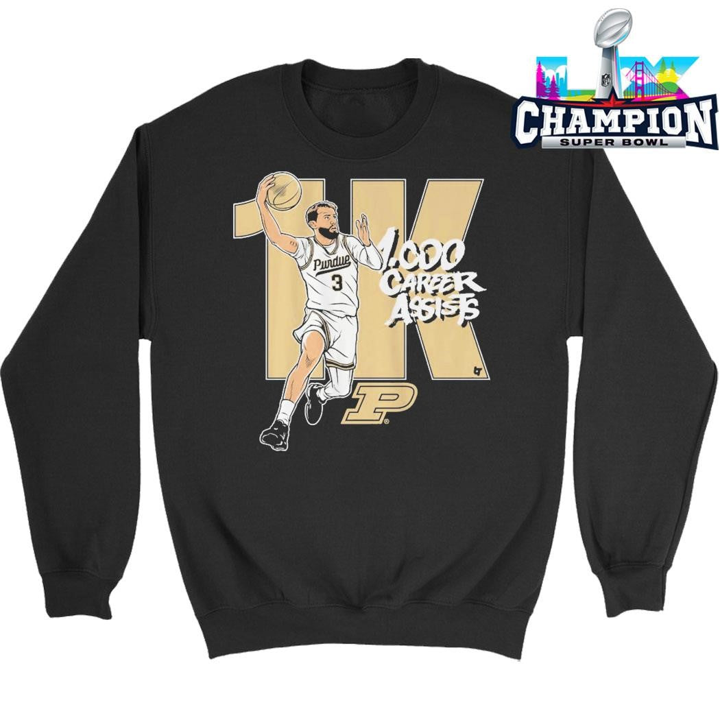 Purdue Basketball Braden Smith 1000 Assists Shirt