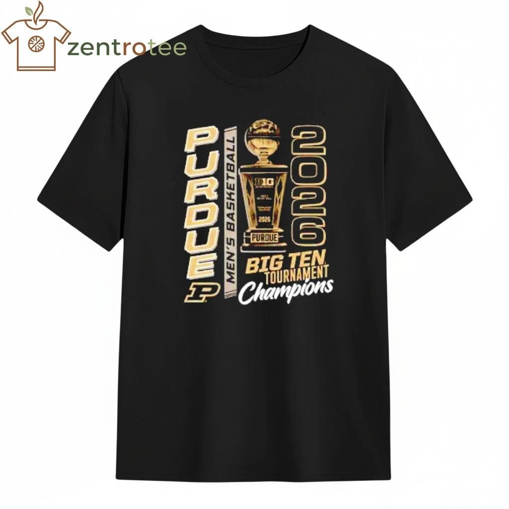 Purdue Boilermakers 2026 NCAA Men’s Basketball 2026 Big Ten Tournament Champions shirt