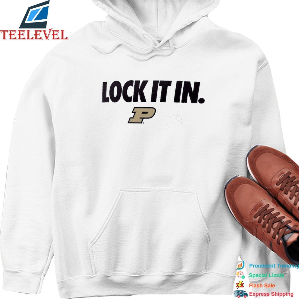 Purdue Boilermakers Lock It In T-Shirt