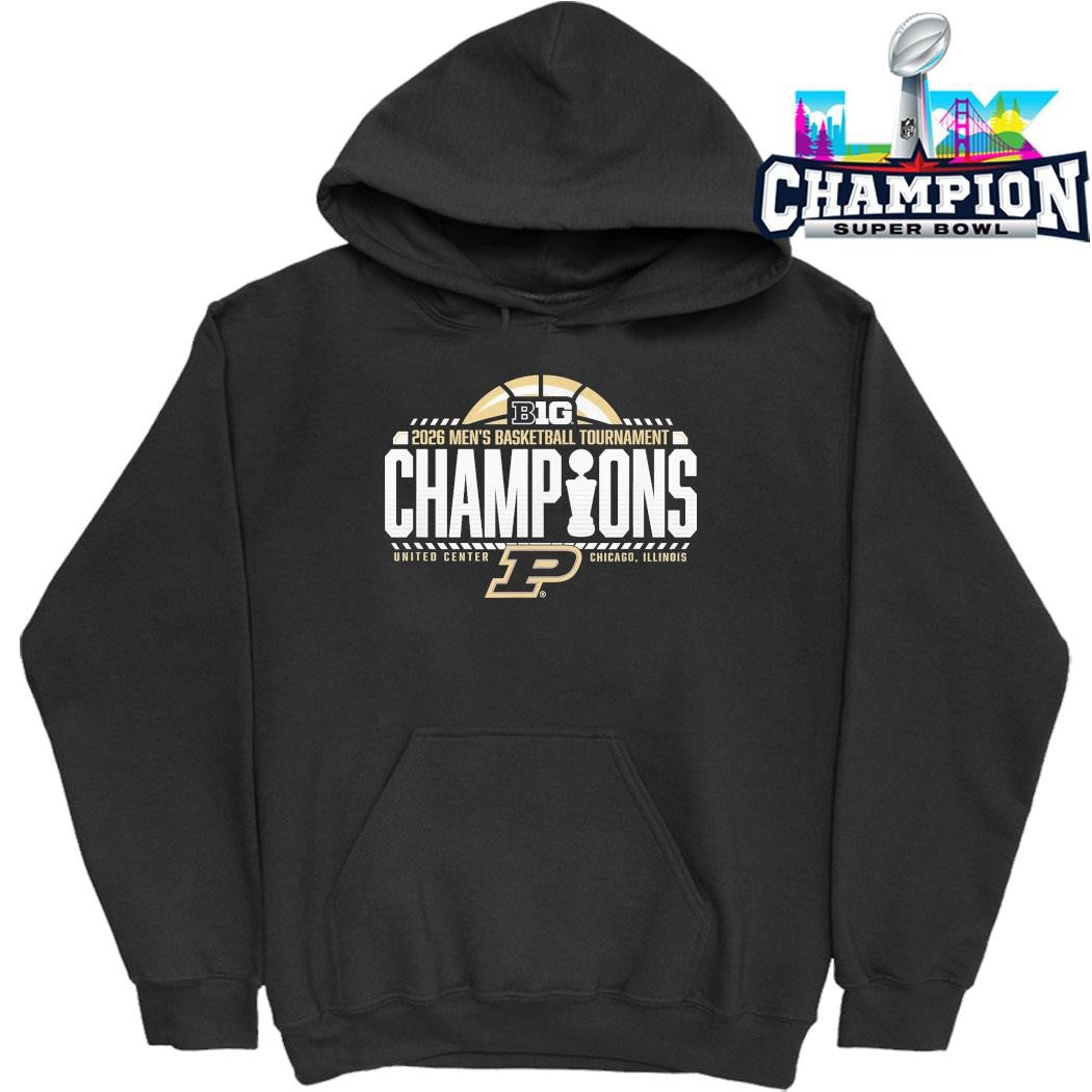 Purdue Boilermakers Men’s Basketball Big Ten Champs 2026 Shirt