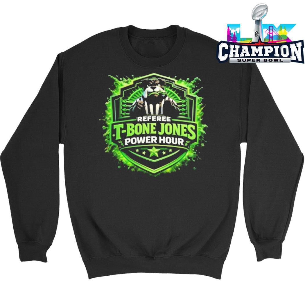 Referee T-bone Jones Power Hour Shirt