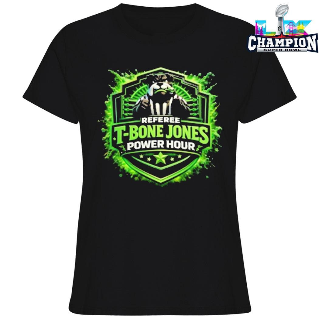 Referee T-bone Jones Power Hour Shirt