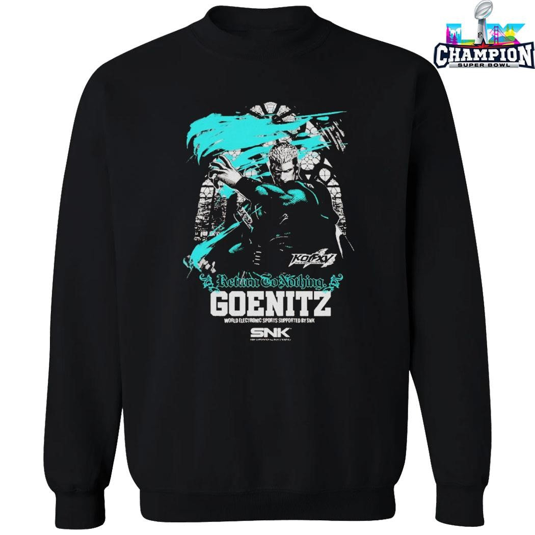 Return To Nothing Goenitz World Electronic Sport Support By Snk Shirt