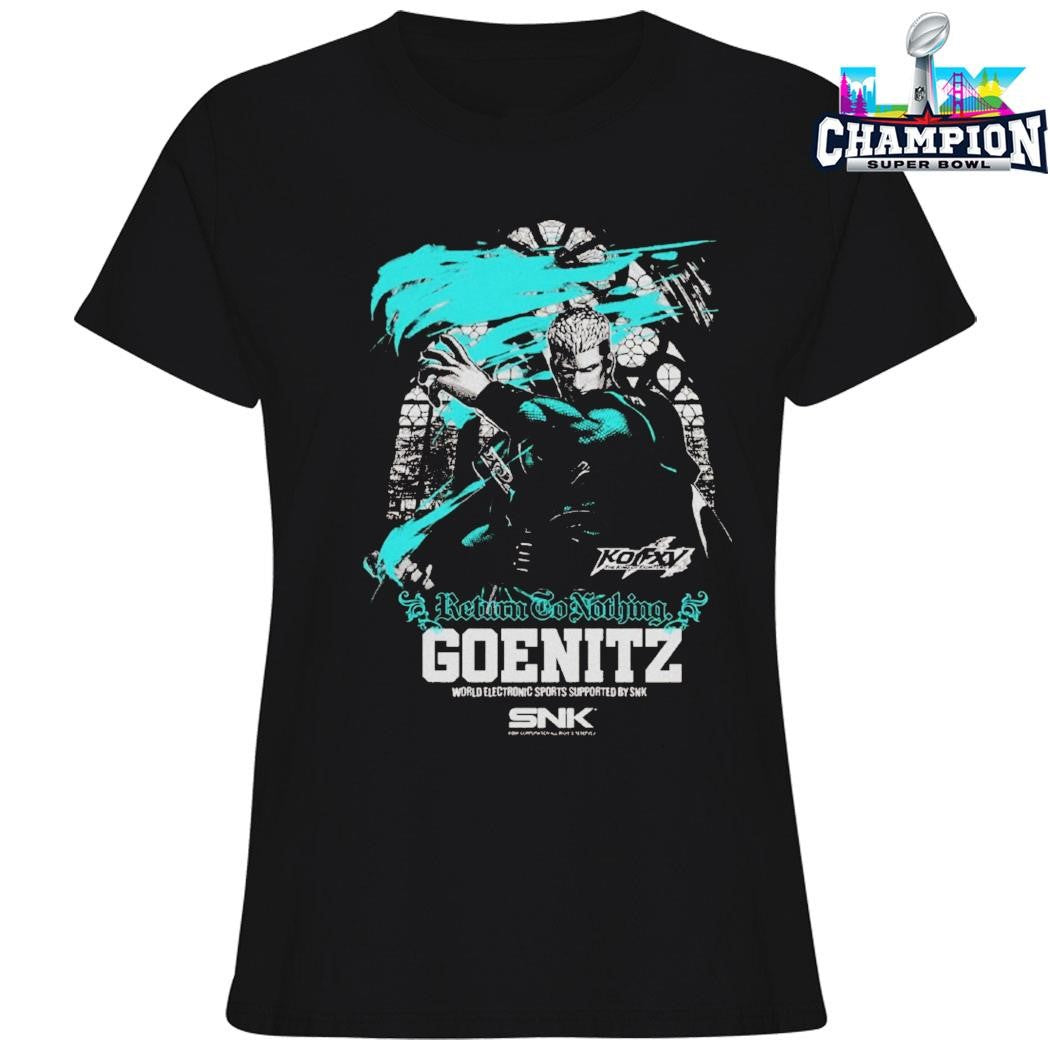 Return To Nothing Goenitz World Electronic Sport Support By Snk Shirt