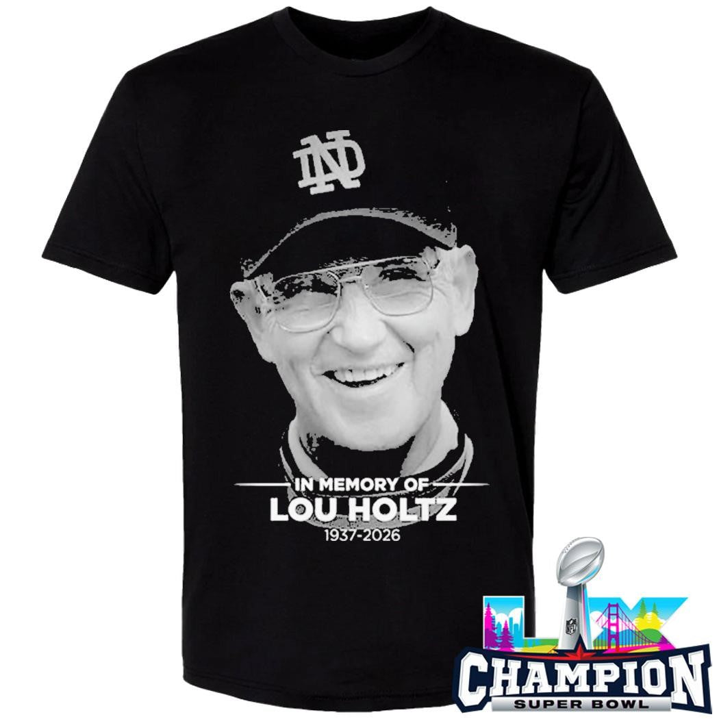 Rip Lou Holtz In Memory Of 1937 2026 Shirt