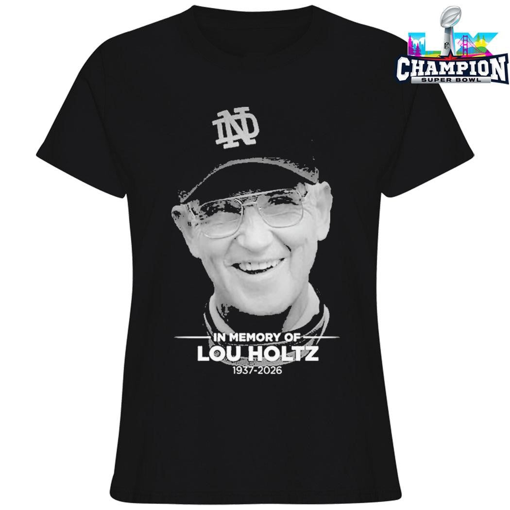Rip Lou Holtz In Memory Of 1937 2026 Shirt
