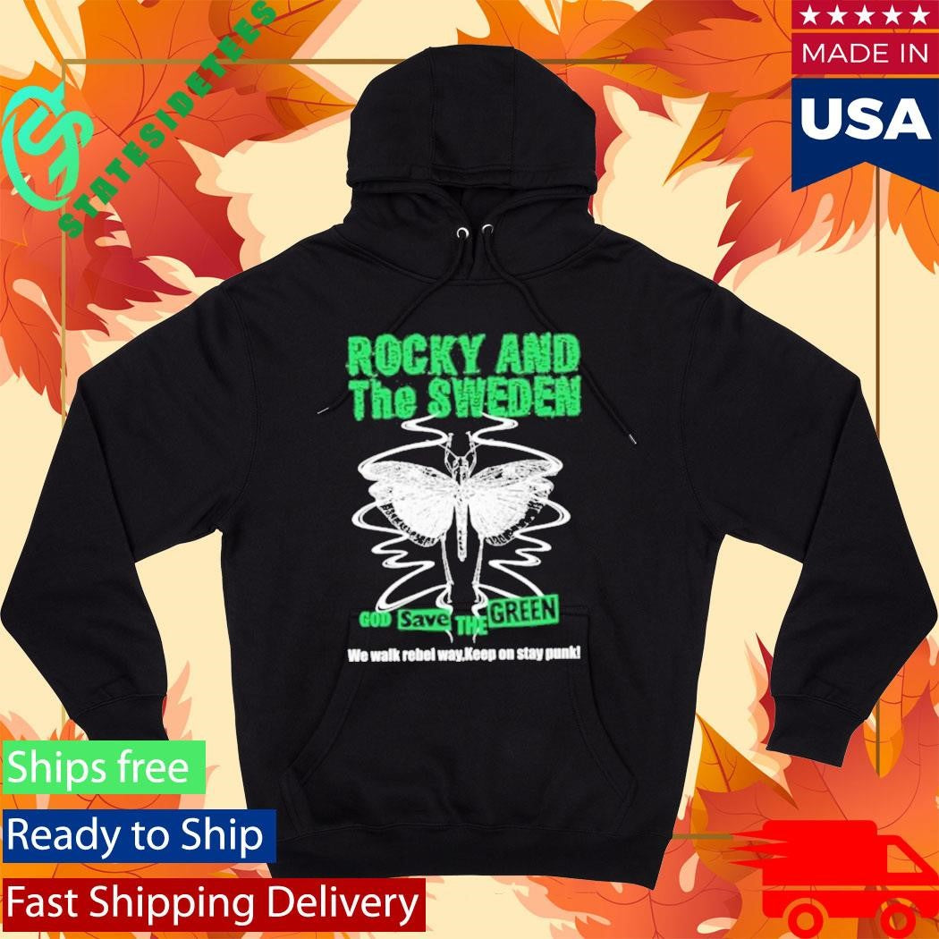 Rocky &amp; The Sweden God Save The Green Shirt