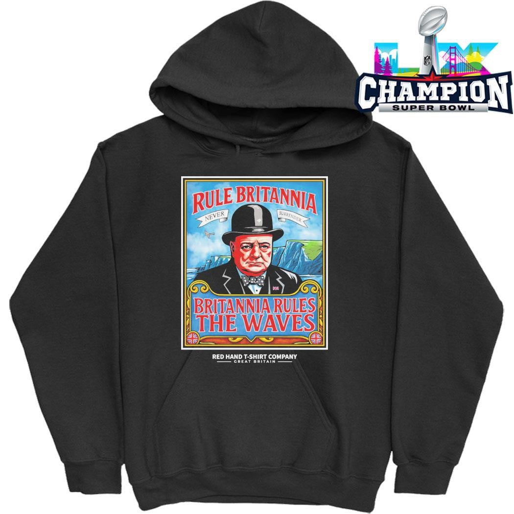 Rule Britannia Never Surrender Britannia Rules The Waves Shirt