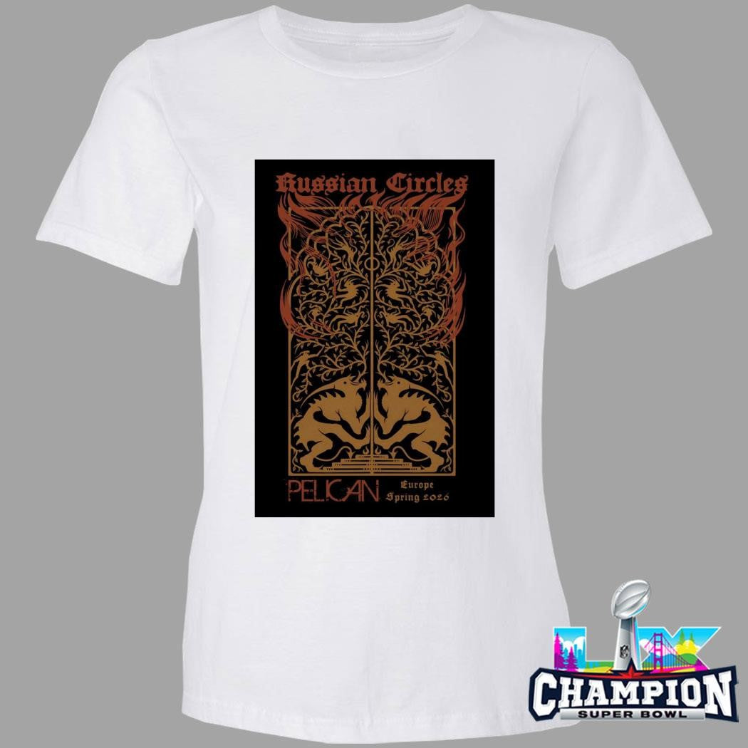 Russian Circles Spring 2026 Tour Shirt