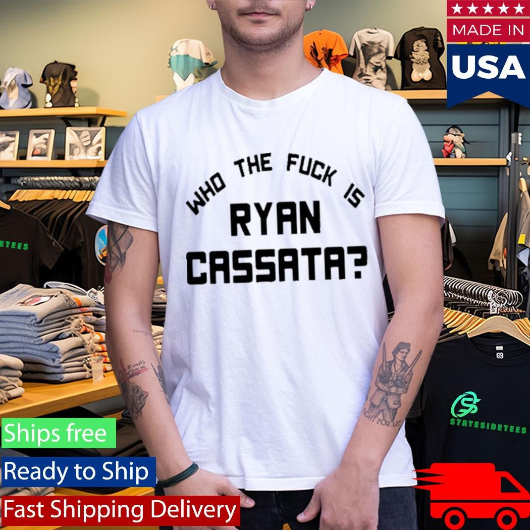 Ryan Cassata Shirt Pink Color Who The Fuck Is Shirt