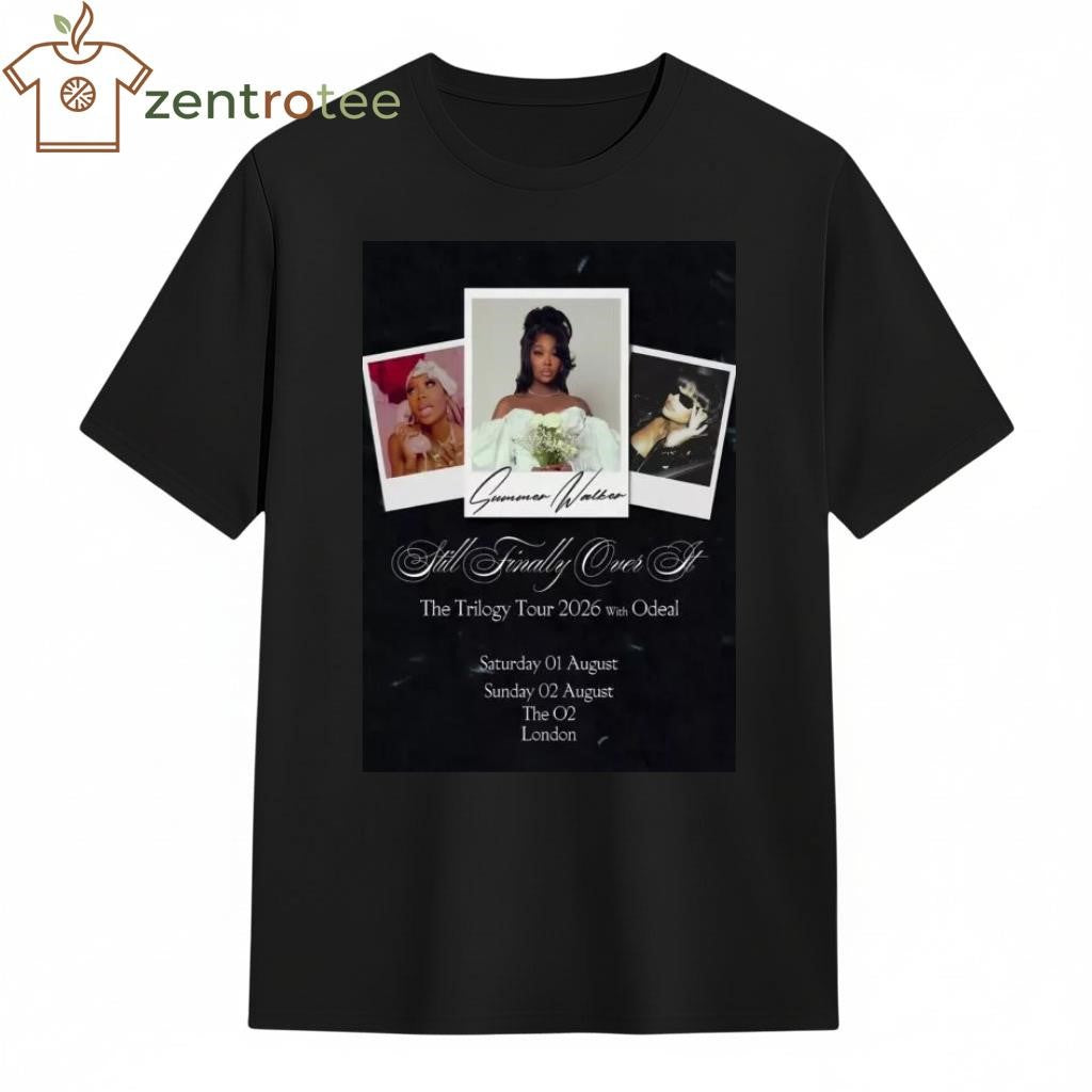 SUMMER WALKER Still Finally Over It 2026 UK Tour LONDON The o2 shirt