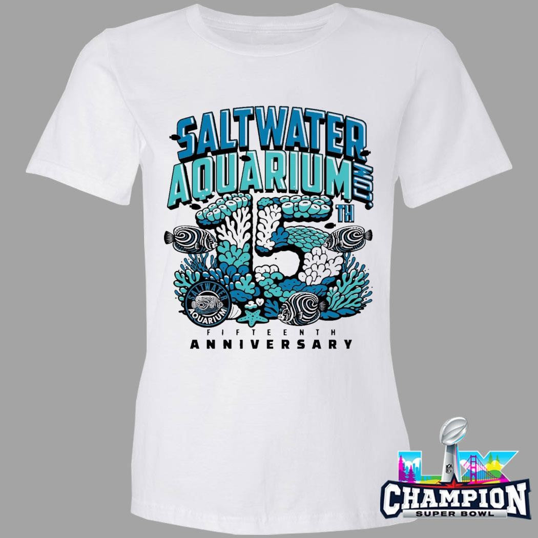 Saltwater Aquarium Fifteenth Anniversary Shirt
