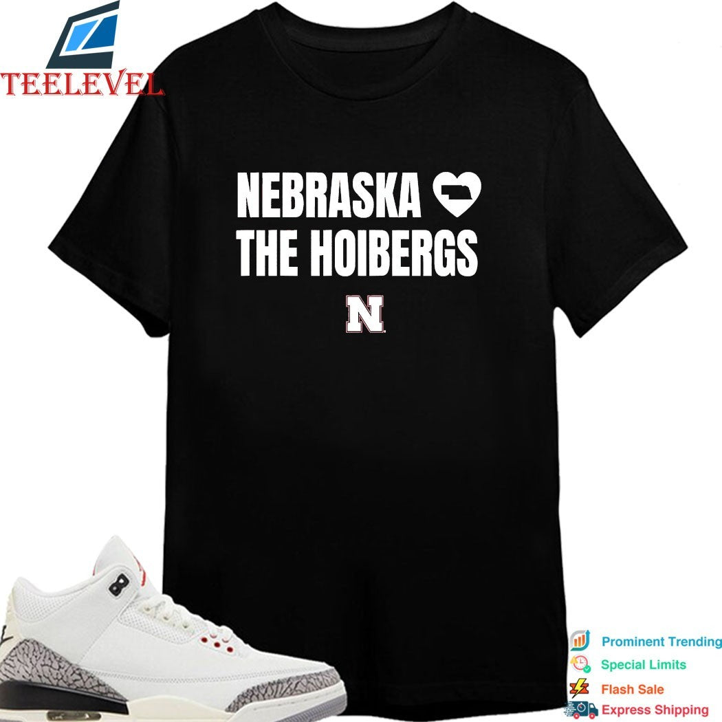 Sam Hoiberg Love The Hoibergs Nebraska Cornhuskers T-shirts