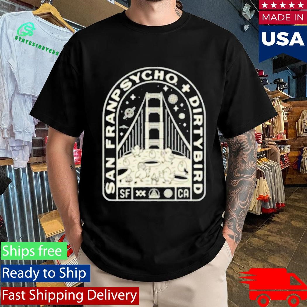 San Franpsycho Moon Bridge Shirt