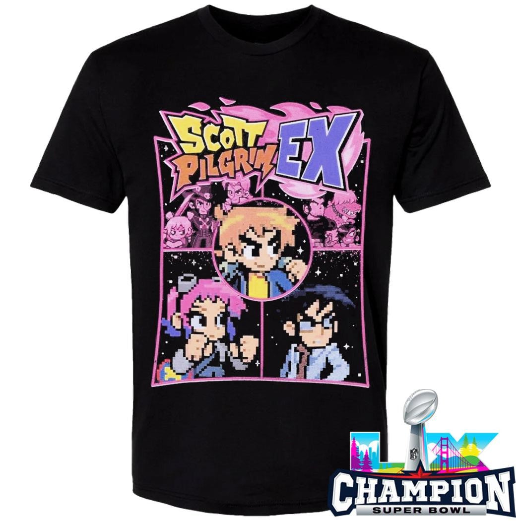 Scott Pilgrim Ex Grid Shirt