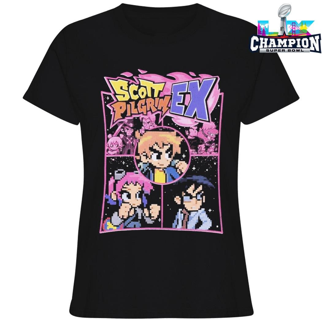 Scott Pilgrim Ex Grid Shirt