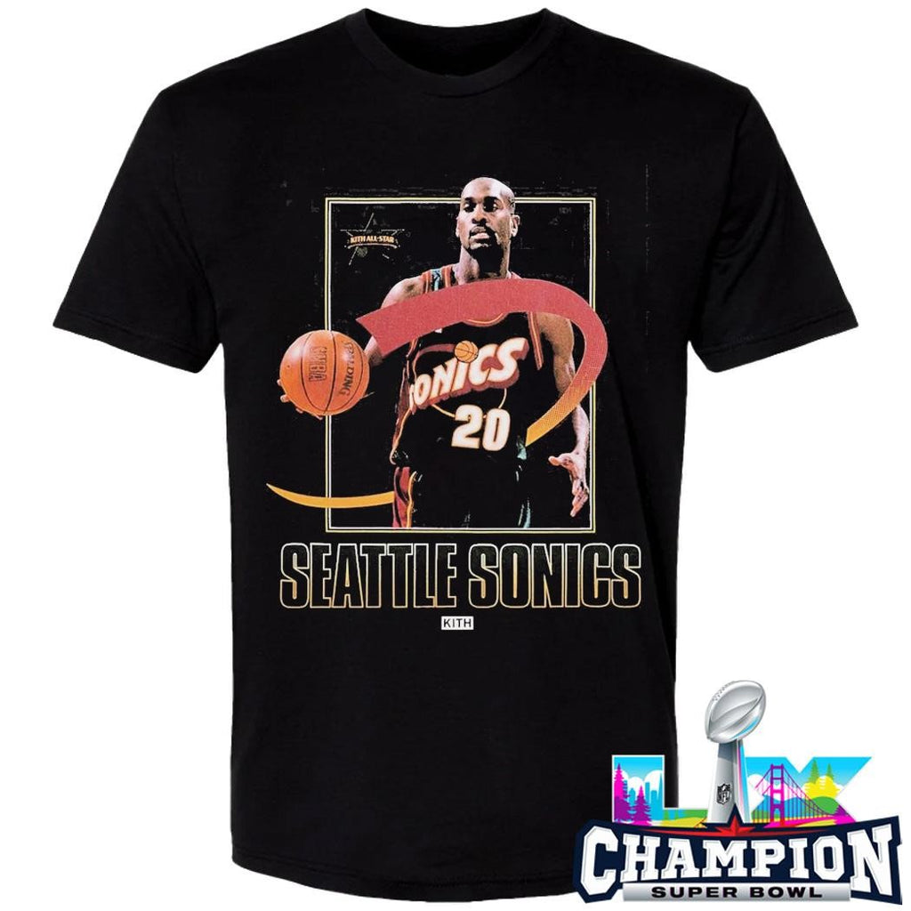 Seattle Super Sonics Gary Payton Kith Shirt
