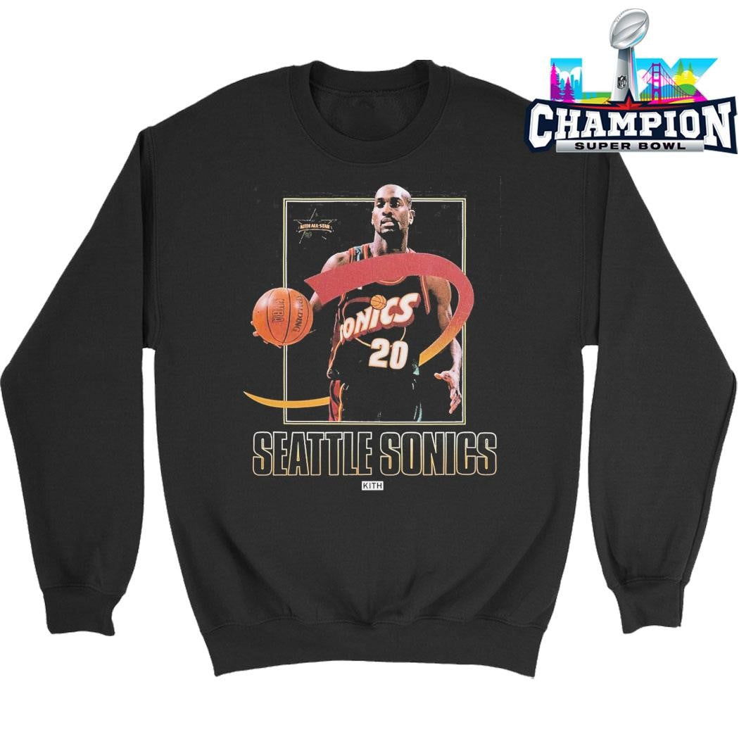 Seattle Super Sonics Gary Payton Kith Shirt
