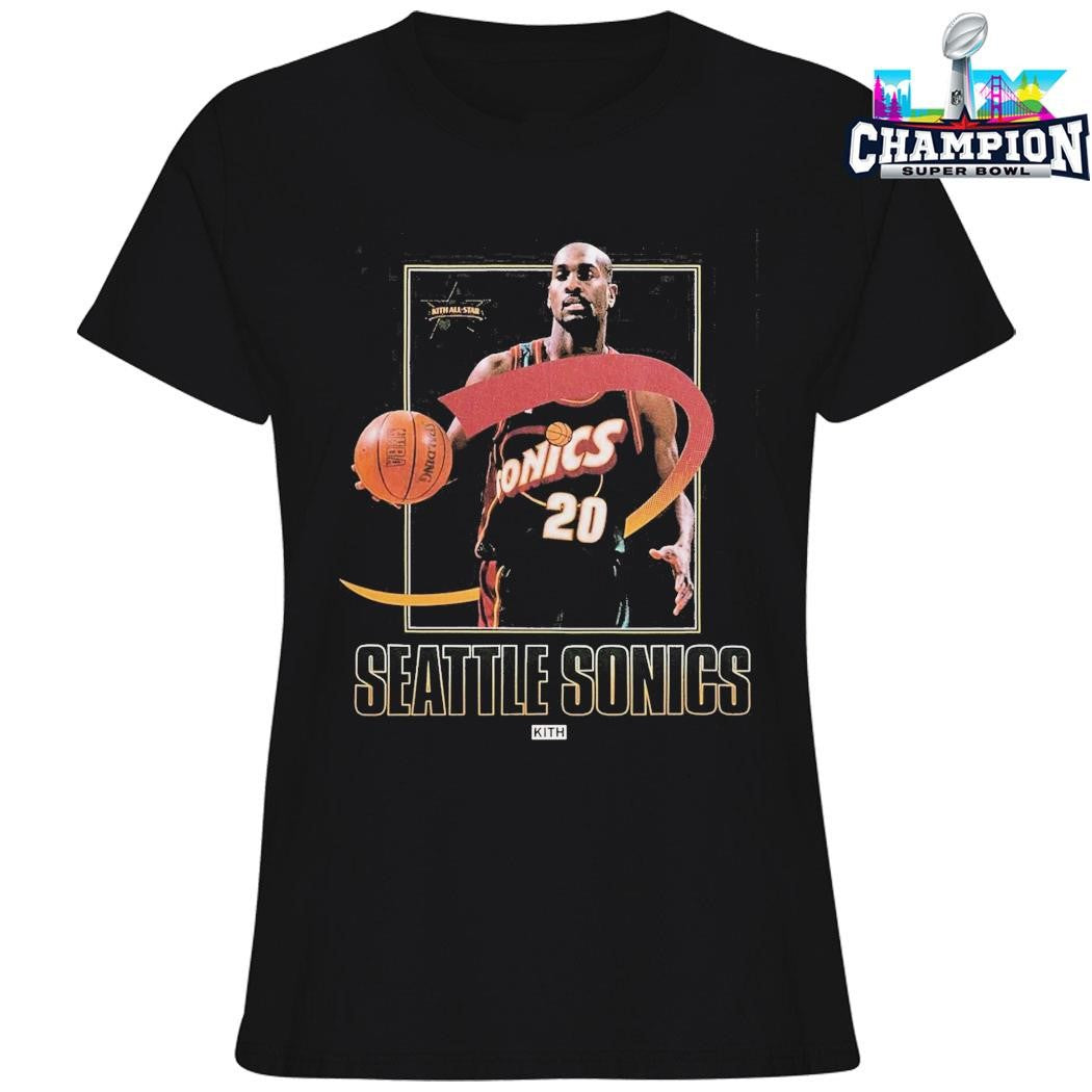Seattle Super Sonics Gary Payton Kith Shirt
