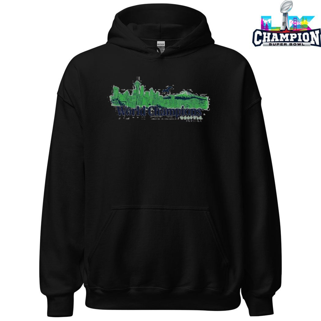 Seattle World Champions Skyline T-shirt