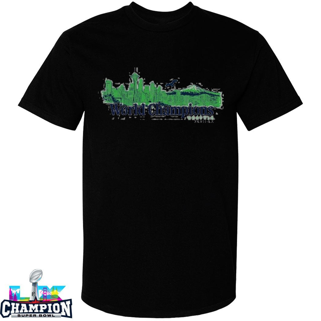 Seattle World Champions Skyline T-shirt