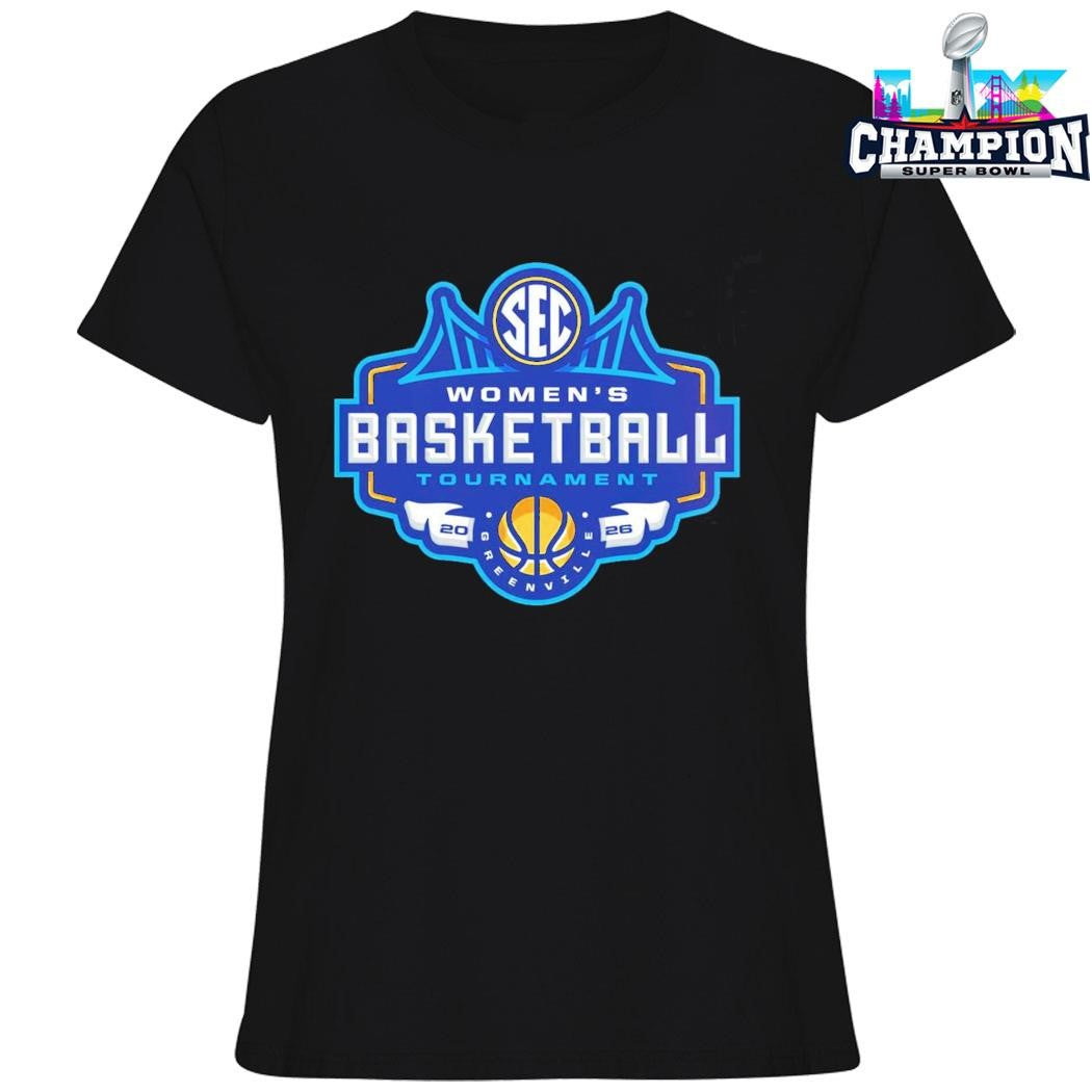 Sec Southeastern Conference Women’s Basketball Tournament 2026 Greenville Shirt