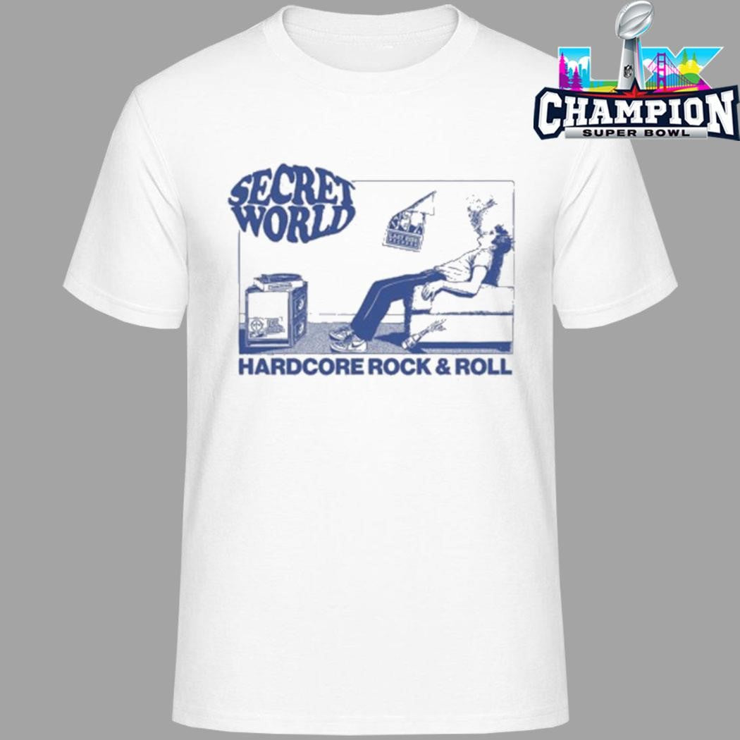 Secret World Hardcore Rock And Roll Shirt