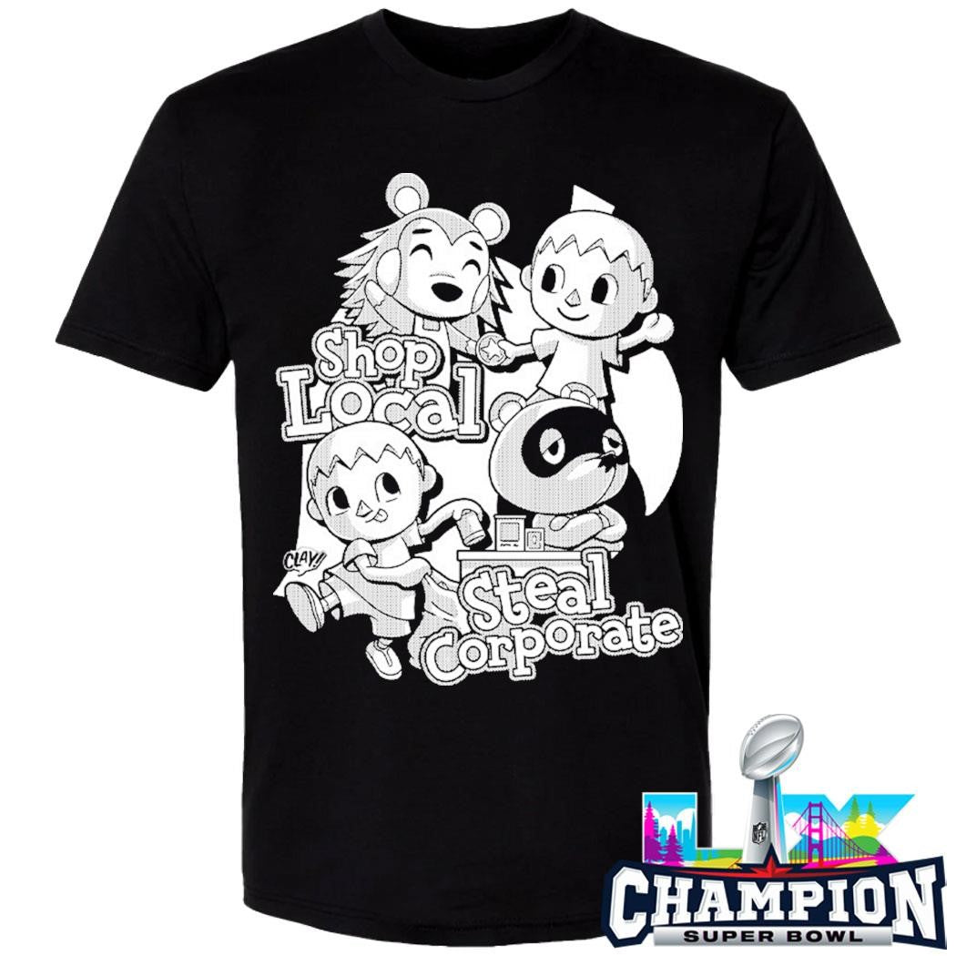 Shop Local Steal Corporate Shirt