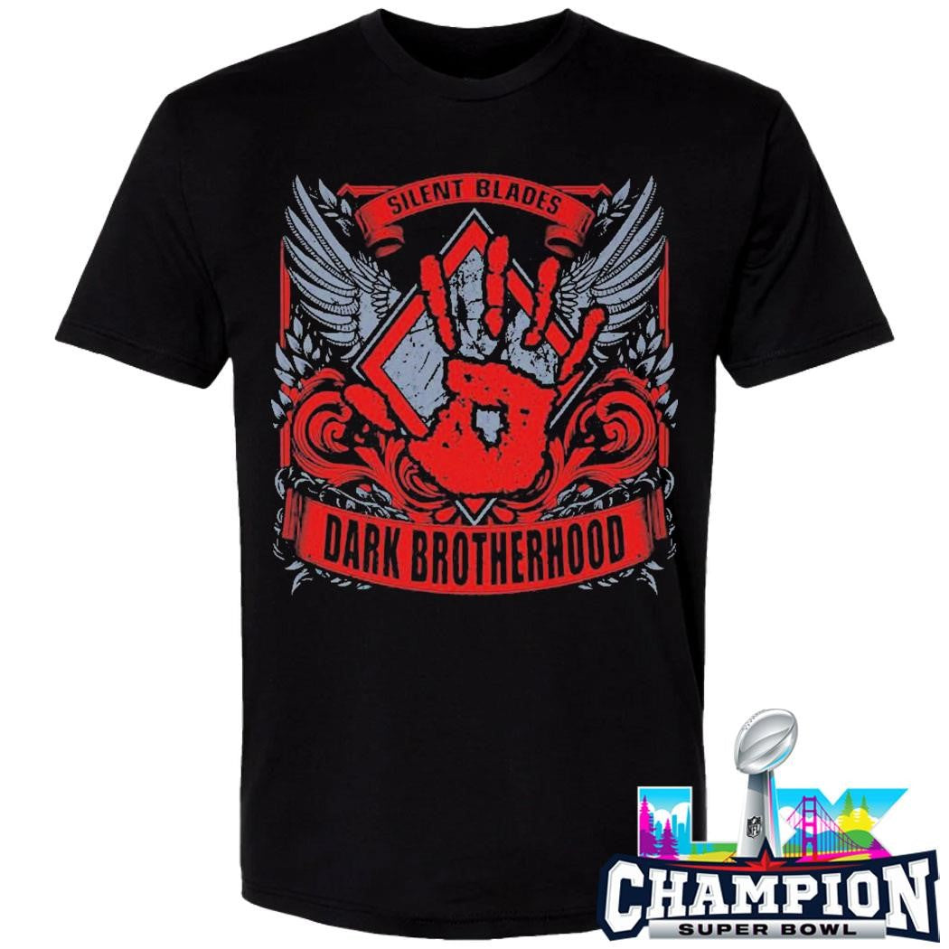 Silent Blades Dark Brotherhood Signet Crest Shirt