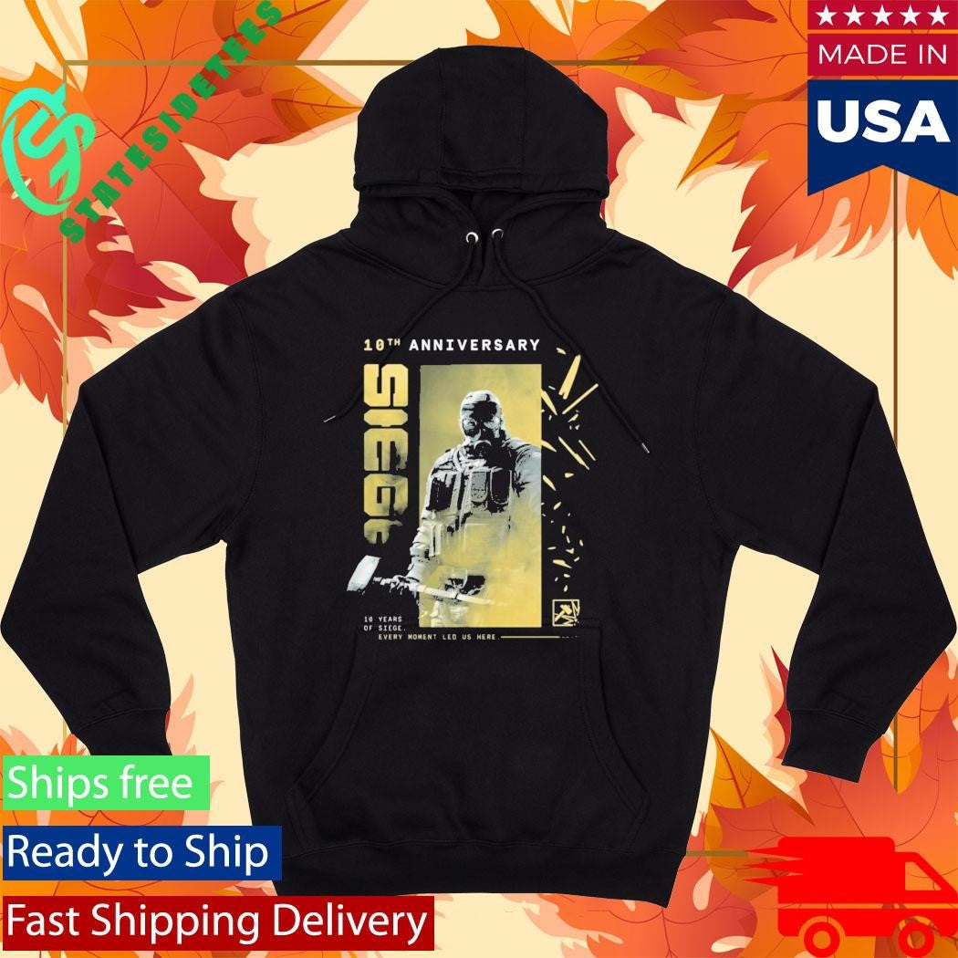 Six Siege 10Th Anniversary Sledge Shirt
