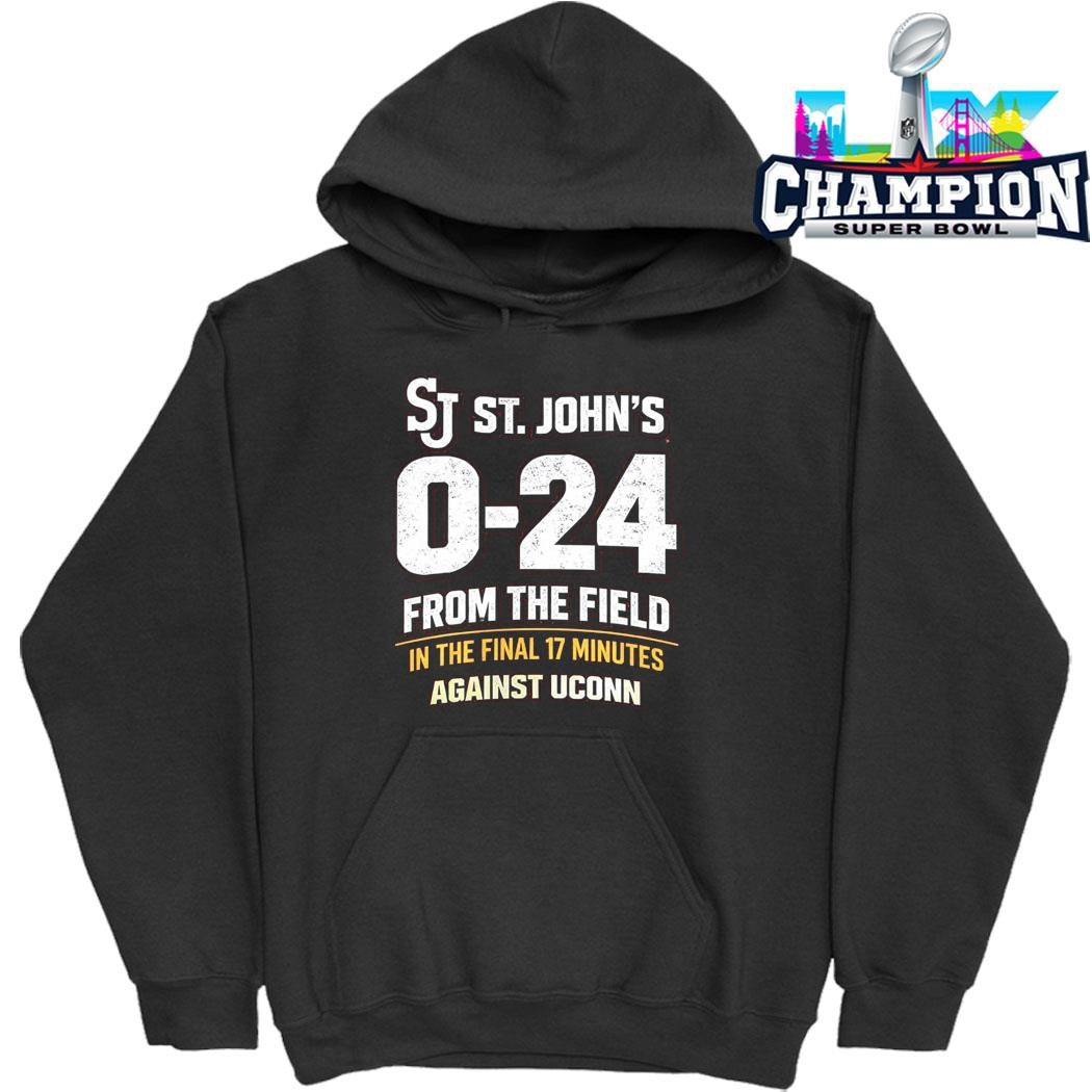 Sj St John’s From The Field In The Final 17 Minutes Against Uconn Shirt